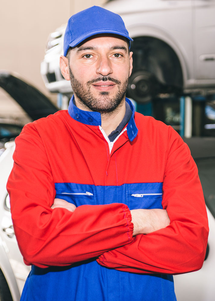 mechanic portrait